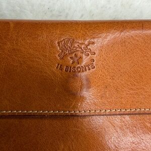 IL Bisonte Tan Leather Men's wallet